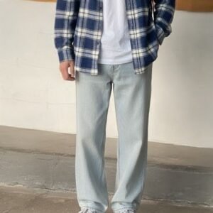 College Style Check Shirt